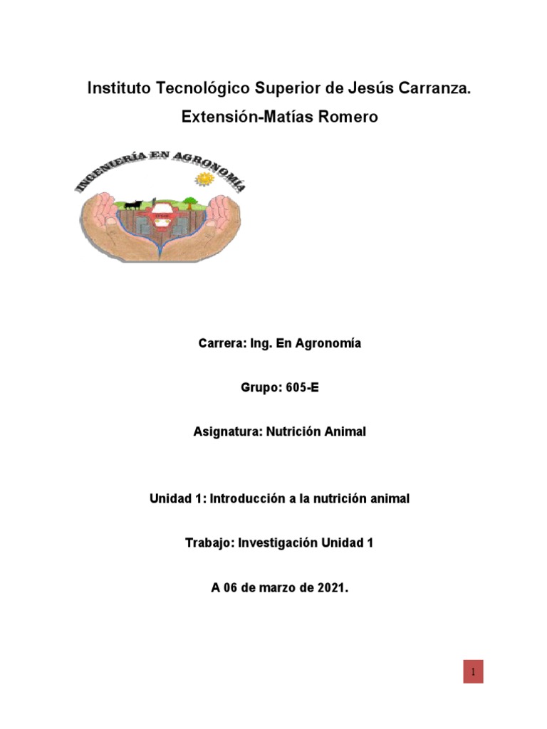 Investigacion Unidad 1 Alfredo | PDF | Alimentos | Nutrición