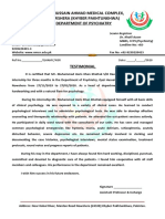 Certificate Nowshera Medical Complex Psychiatry Internship Certificate
