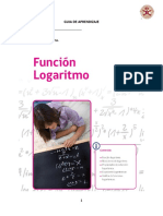 3° Medio Guía de Aprendizaje FUNCION LOGARITMICA