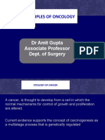 Principles of Oncology: DR Amit Gupta Associate Professor Dept. of Surgery