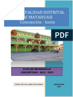 Pdc Matahuasi 2012-2021