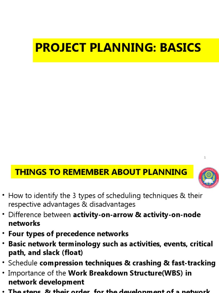 Project Planning Essentials Guide | PDF | Business