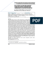 THE IMPACT OF QUALITY CULTURE AND LEADERSHIP ON CUSTOMER RELATIONSHIP IN ORGANIZATIONS FROM THE ROMANIAN METAL CONSTRUCTION INDUSTRY.