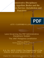 The Administrative Disciplinary Mechanism For PSBRC(2) 