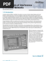 Fundamentals of Interference in Wireless Network