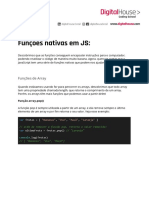 Funções Nativas em JS