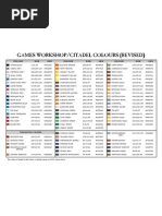 Download Games Workshop Citadel Paint Colors Comparison Chart by deeks2010 SN53922703 doc pdf