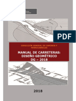 Manual de Carreteras Diseño Geométrico DG-2018