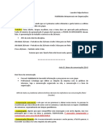 Habilidades Interpessoais em Organizações - Caderno