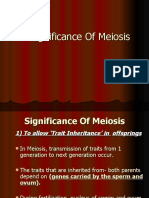 Significance of Meiosis