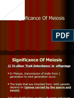 Meiosis Allows Trait Inheritance and Genetic Variation