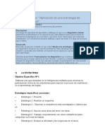 Estrategia diagnóstico inicial aprendizaje inglés