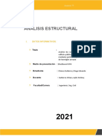 Analisis Estructural: I. Datos Informativos