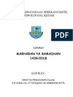 Ceramah awal Ramadhan 2018