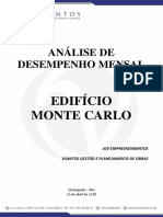 Analisede Desempenho Mensal Monte Carlo Abril 2018