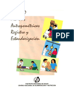 Modulo Medidas Antropometricas Registro Estandarizacion