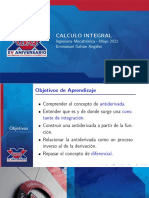 Antiderivadas y Diferenciales - IM172