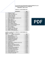 Jadwal Rapid Test PK Gerontik Dan Terpadu - Revisi