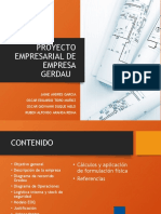 Proyecto de Fisica de Empresa Gerdau Diaco