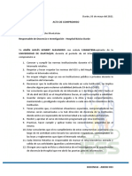 Carta de Compromiso