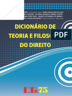 Resumo Dicionario de Teoria e Filosofia Do Direito Alexandre Travessoni Gomes