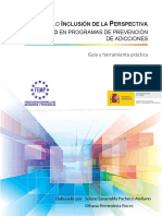 Protocolo Inclusión de La Perspectivade Género en Programas de Prevenciónde Adicciones