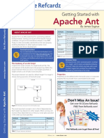 Apache Ant Cheat Sheet DZONE