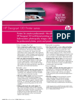 HP Designjet 130 Printer Series