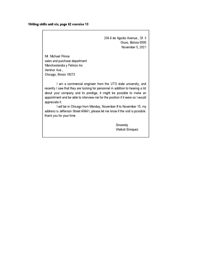 Letter November 10, 2021 | PDF
