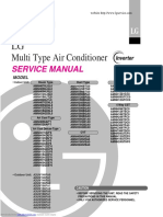 Multi Type Air Conditioner: Service Manual