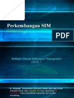 Perkembangan SIM