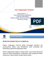 Inisiasi 4 - Hukum Lingkungan Nasional