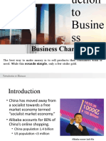 Business Characteristics and Concepts