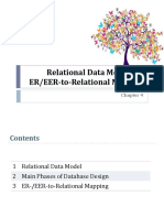 Relational Data Model and ER/EER-to-Relational Mapping