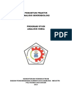 2021 - Materi Praktik Analisis Mikrobiologi (Diktat)