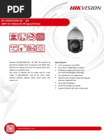 DS-2DE4225IW-DE (E) 2MP 25× Network IR Speed Dome: Key Features