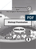 PG Biologi Peminatan 10 SMA
