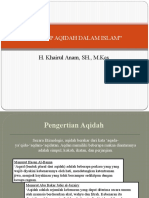 (Unit 6) Konsep Aqidah Dalam Islam