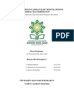 Kelompok 6 - Lapisan-Lapisan Ilmu Hukum, Hukum Norma, Dan Kebebasan - Revisi