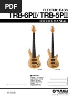 Yamaha Trb5pii 6pii e Elektromos Guitar