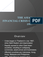The Asian Financial Crisis of 1997