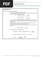 Chapter 4: AC Circuits and Passive Filters: Learning Objectives