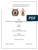 Partes en El Juicio de Amparo (Tercero Interesado y Ministerio Público Federal) - Ricardo