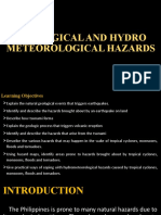 Geological and Hydro Meteorological Hazards