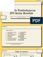 Kelompok 2 Indralaya - Metode Pembelajaran IPS Kelas Rendah SD