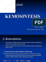 Metabolisme 5. Kemosintesis
