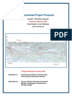 Environmental Project Proposal: (Formerly Called Hwy 968)