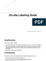 On-Site Labeling Guide