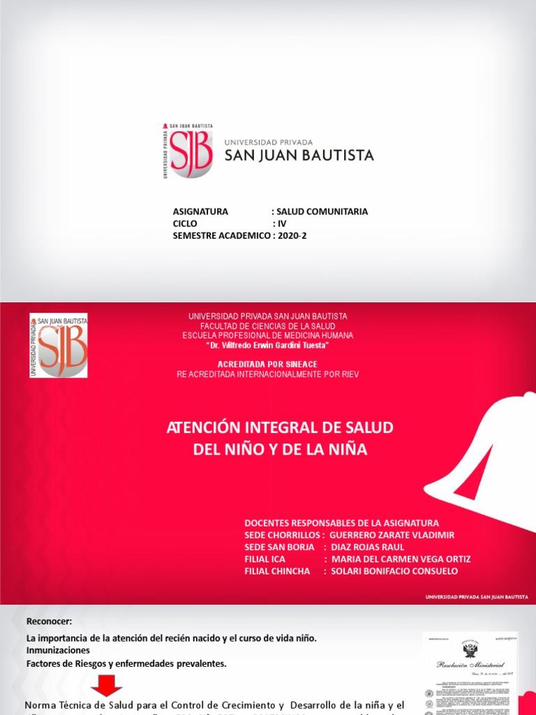 11 Practica Atención Integral Del Niño | PDF | Ciencias de la Salud ...