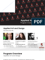Applied Art & Design, Sierra College: Program Overview